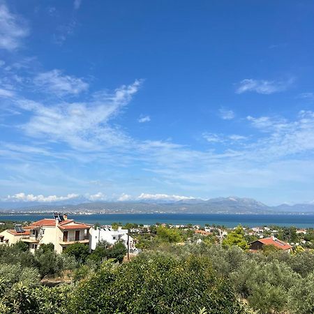 Xenia'S Seaview House Villa Avlídosz-part Kültér fotó