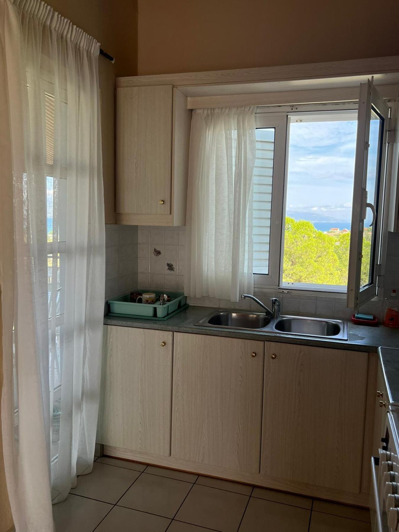 Xenia'S Seaview House Villa Avlídosz-part Kültér fotó