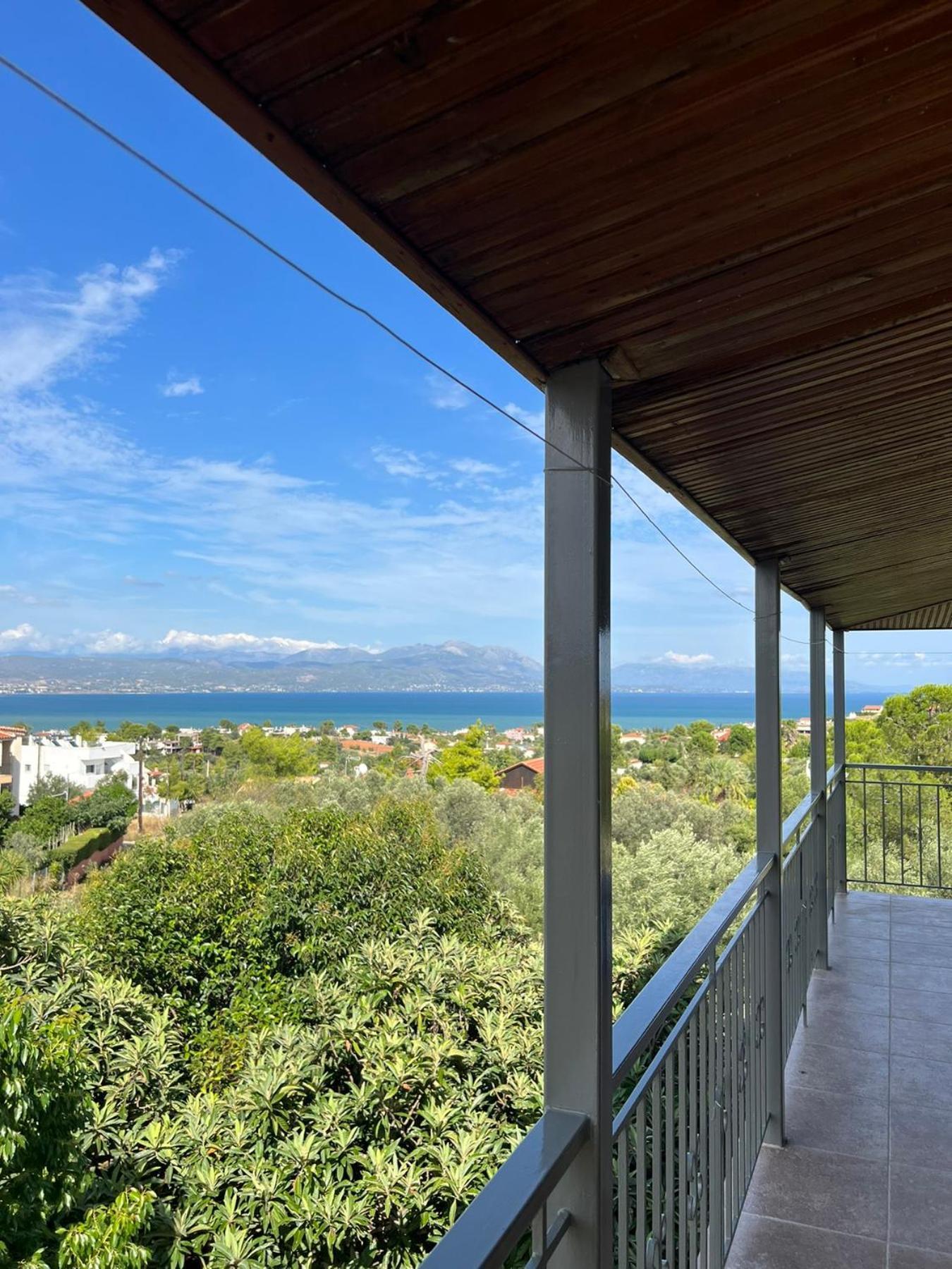 Xenia'S Seaview House Villa Avlídosz-part Kültér fotó