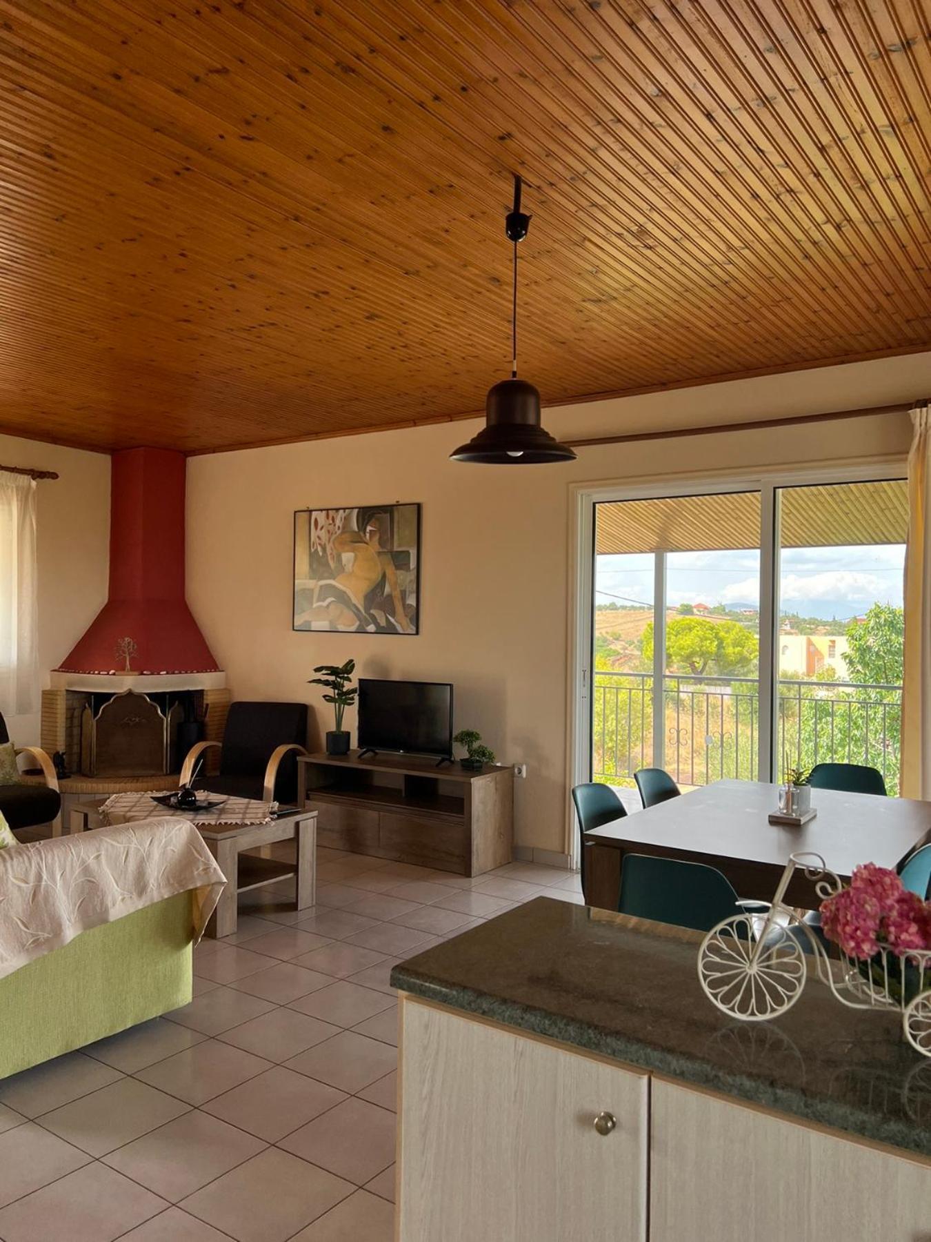 Xenia'S Seaview House Villa Avlídosz-part Kültér fotó