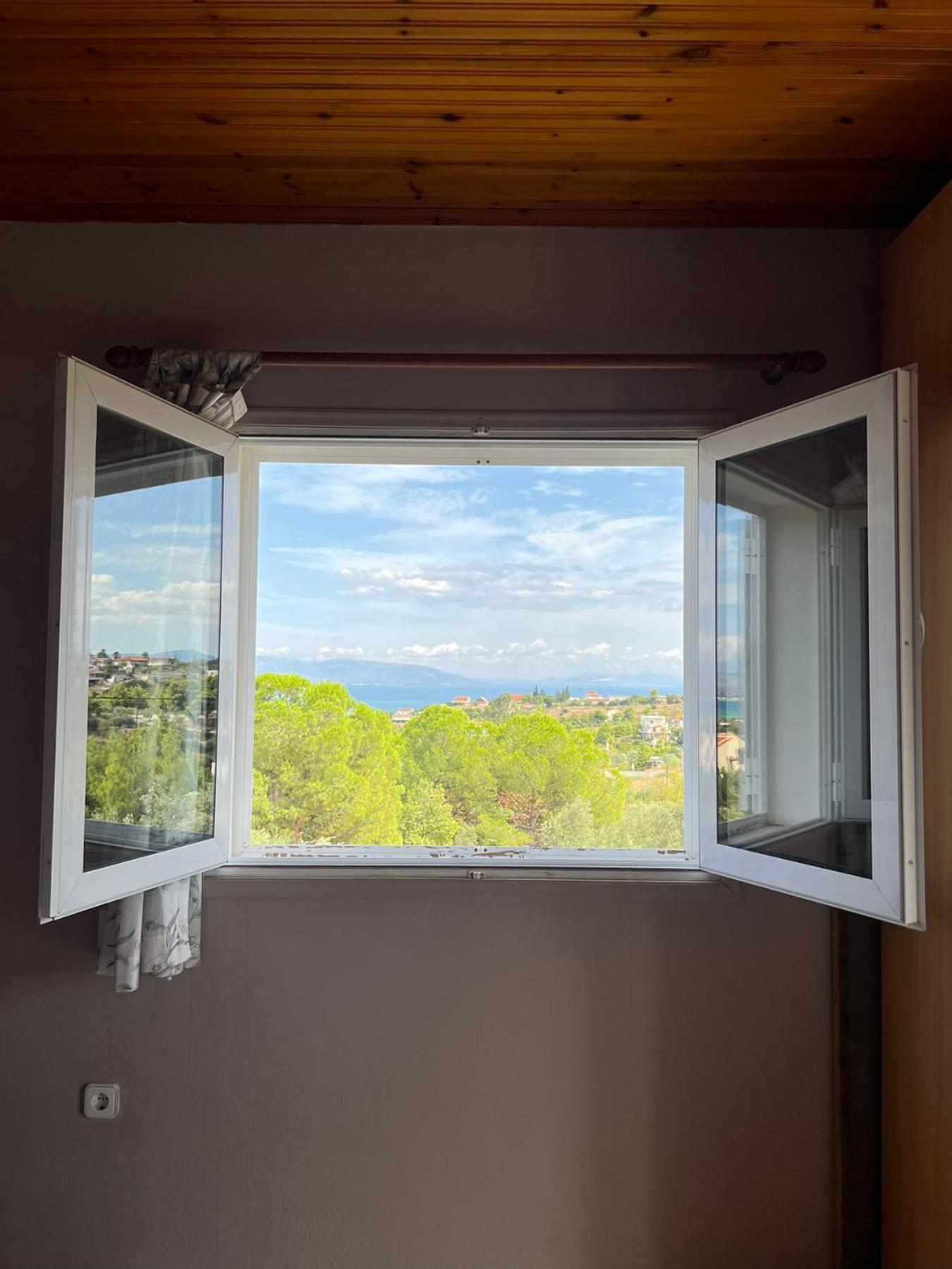 Xenia'S Seaview House Villa Avlídosz-part Kültér fotó