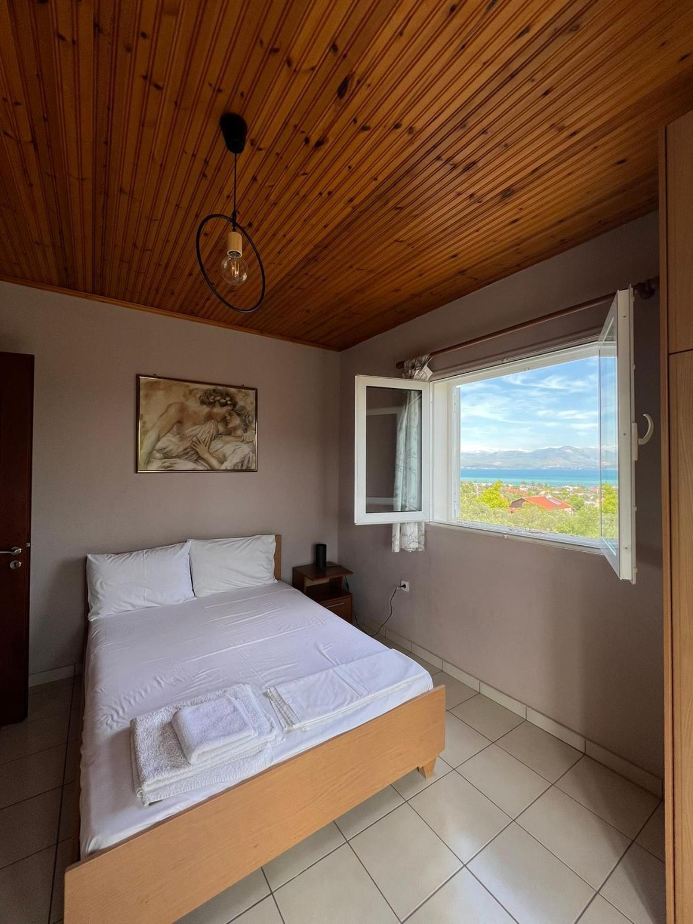 Xenia'S Seaview House Villa Avlídosz-part Kültér fotó