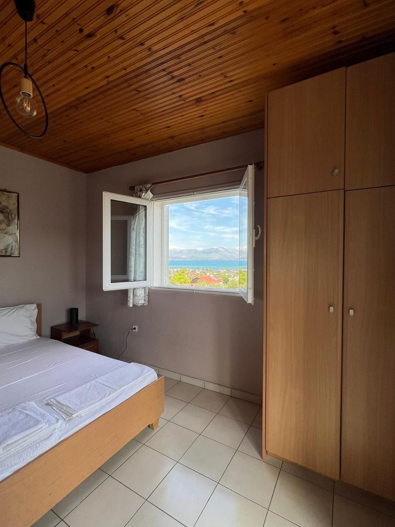 Xenia'S Seaview House Villa Avlídosz-part Kültér fotó